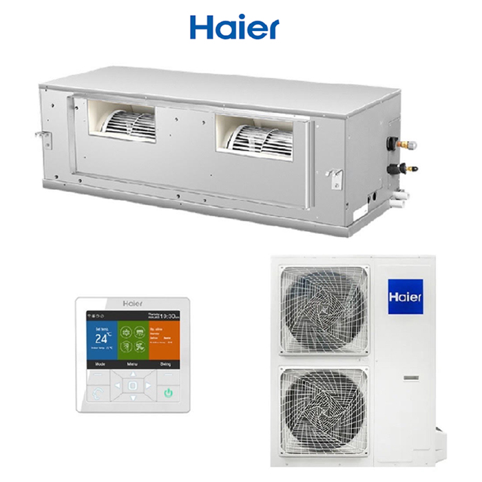 Haier Ducted Inverter High Static Split System AD180HP5FA-SET 18kW 1 Phase