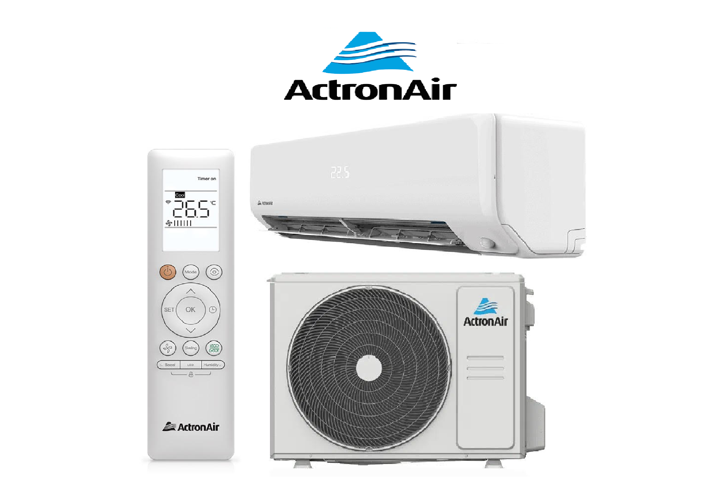 ActronAir Serene 2 WRE-035CS 3.5kW Inverter Reverse Cycle Wall Split System Single Phase