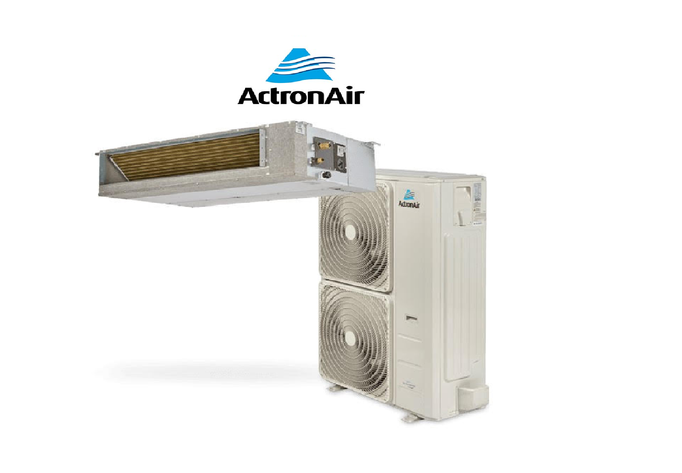 ActronAir LRE-170CS/LRC-170CS 16.0 kW Ultra Slim Low Profile Inverter Split Ducted System Single Phase